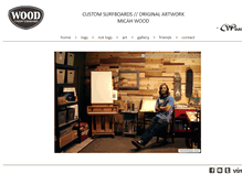 Tablet Screenshot of micahwood.com